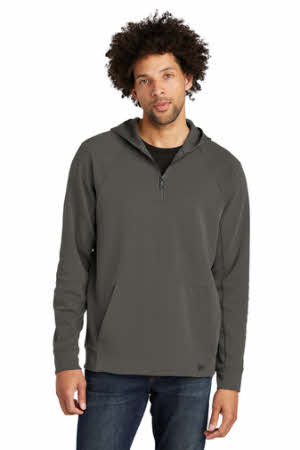 NEA541 New Era Quarter Zip Hoodie